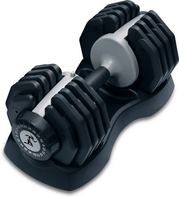 Strongology Urban25 Home Fitness Adjustable Smart Dumbbell from 2.5kg up to 25kg Training Weights