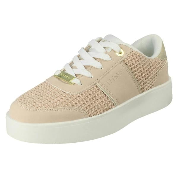 Elle Sport Ladies Elle Sport Lace Up Casual Fashion Trainers Shoes F7R312