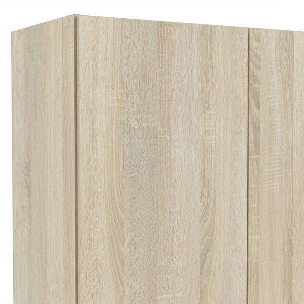 Wyld Haus Berlin Natural Slim 2 Door Bedroom Wardrobe 1 Drawer