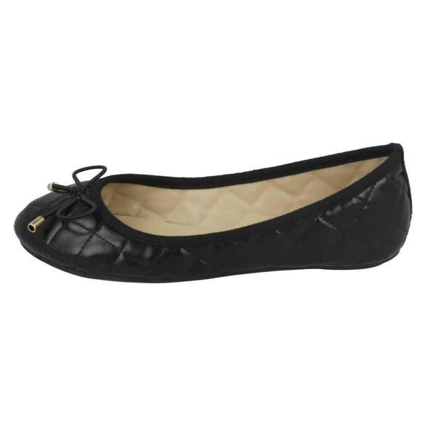 Spot On Girls Spot On Flat Quilted Ballerinas