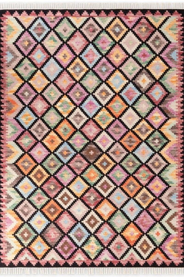 The Rugs Kamal Kelim Rug - Quality Handwoven Zara Design