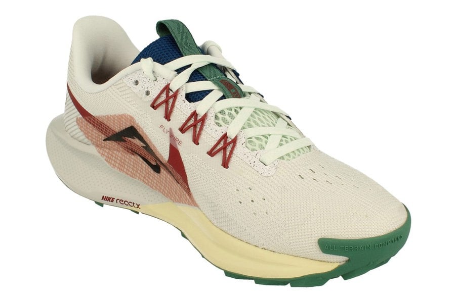 Nike Womens Reactx Pegasus Trail 5 Dv3865  100 - White Black Court Blue Cedar 100 - Photo 3