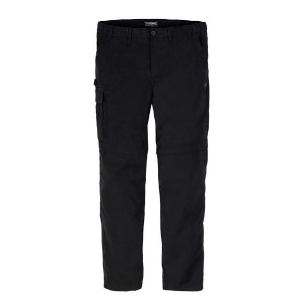 Craghoppers Mens Expert Kiwi Tailored Cargo Trousers - Black - 