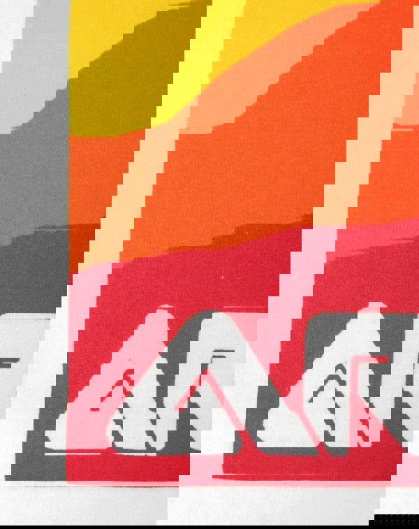 Arista Records Mens White Logo Short Sleeved T-Shirt