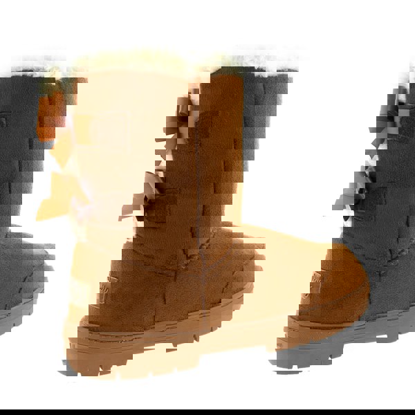 VIVA Bella: Womens Twin Bow Tall Classic Waterproof Winter Rain Snow Boots