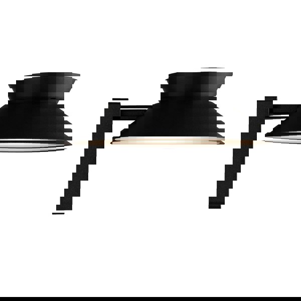 Nordlux Justina Solar | Wall light | Black