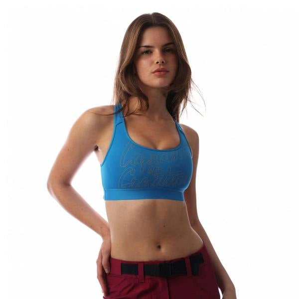 Adidas Womens/Ladies Training Sports Bra - Blue - 