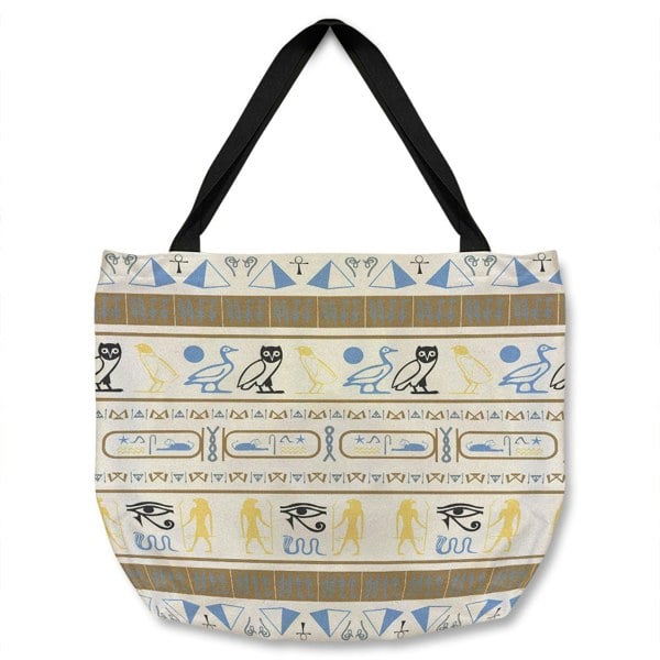 Benjamin Tate Design Heiroglyphs Tote bag