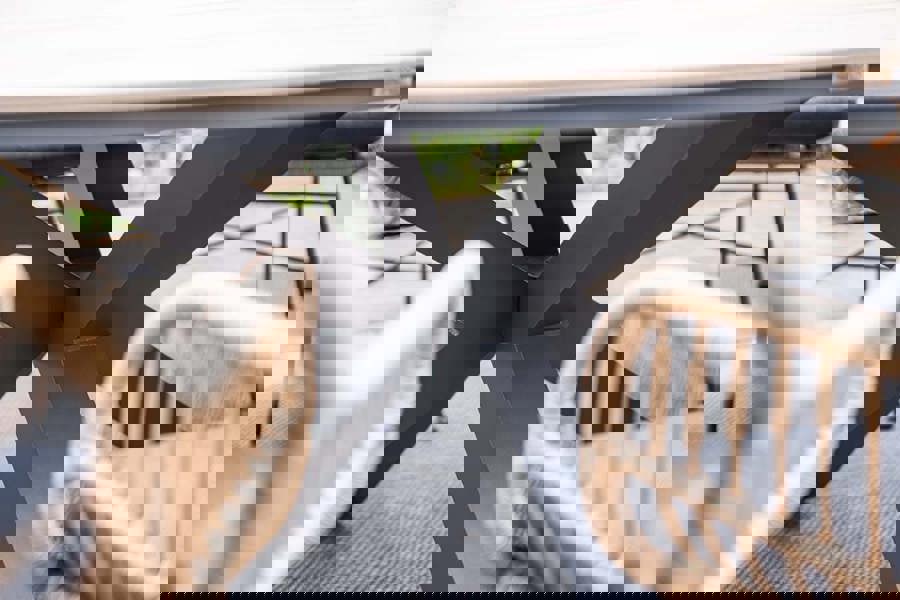 Garden Impressions Edison Natural - Eight Seater Oval Dining Suite with Margriet Chairs