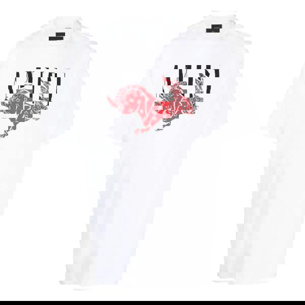Amiri CNY Bandana Rabbit Print T-Shirt   in  White