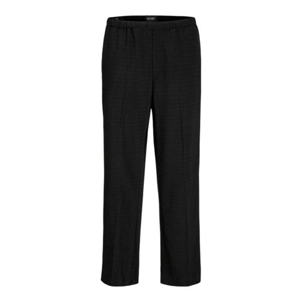 Jack And Jones Mens Bill Stripe Wide Leg Joggers - Black - 