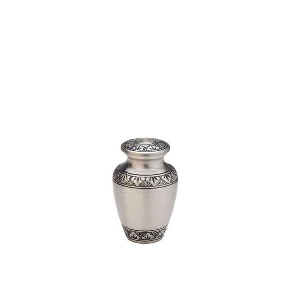 Memorials Direct Brass Engraved Band Urn (Steel)