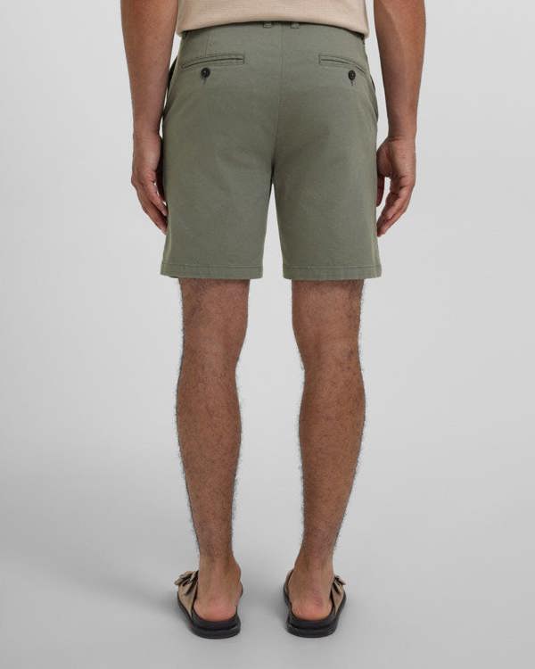 Steel & Jelly Slim Fit Cotton Stretch Chino Shorts