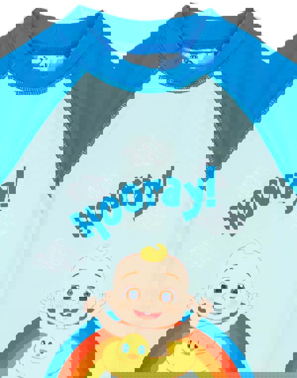 Cocomelon Boys Blue Jj 2 Piece Swim Set