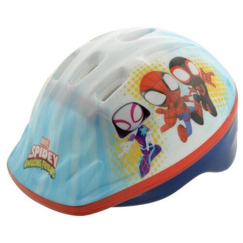 Spider-Man Spidey & His Amazing Friends Safety Helmet - Blue/White