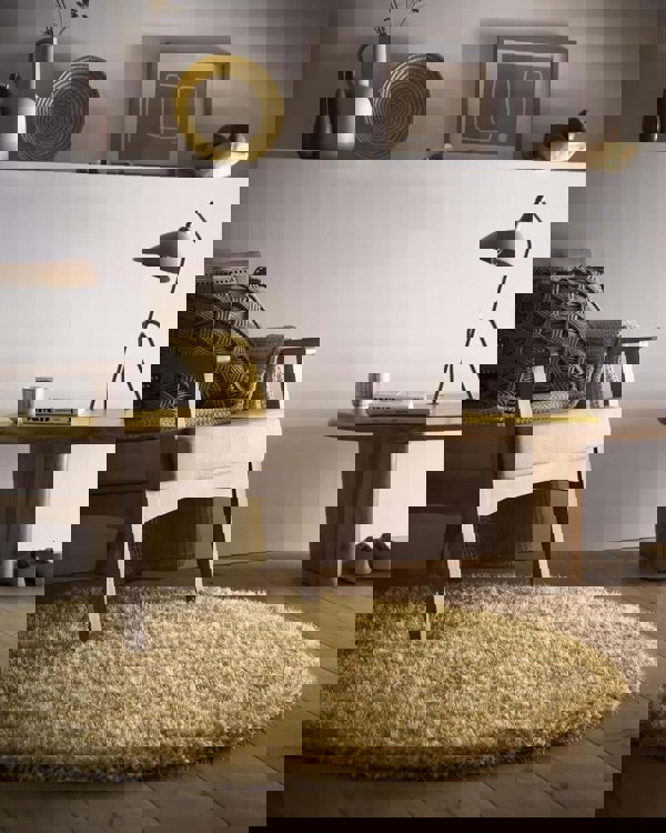 Chicago Ochre Shaggy Rug | Contemporary Comfort | The Rugs