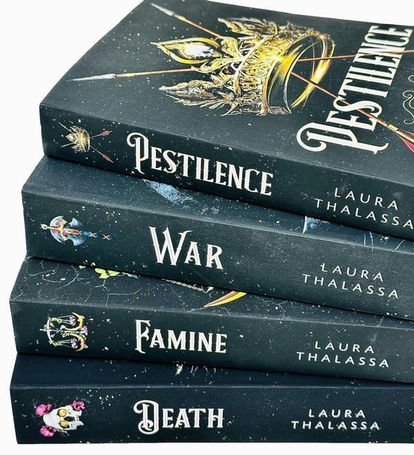 The Four Horsemen Series 4 Books Collection Set by Laura Thalassa (Pestilence, War, Famine & Death)