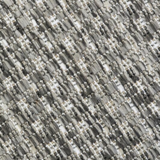 Viva Rugs Taupe Brown Plain Runner Rug Non-Slip Flat Weave Kitchen Hallway Carpet