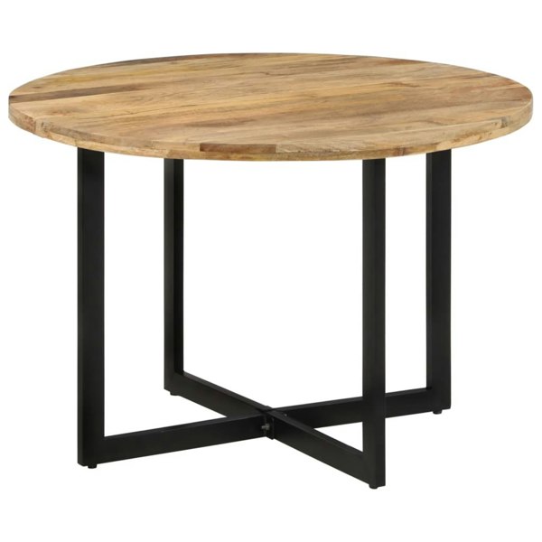 Berkfield Dining Table 110x75 cm Solid Wood Mango
