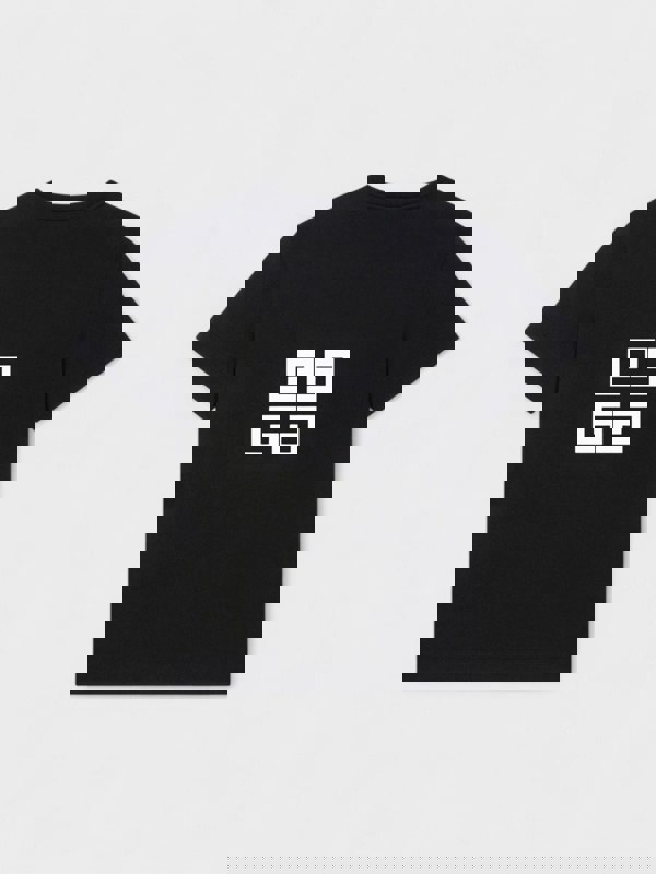 Givenchy Oversized T-Shirt Givenchy Embroidery Black - Supplied FashionGivenchy