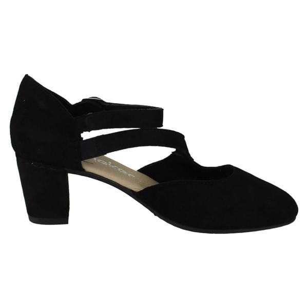 Rieker Ladies Rieker Buckle Fastening High Heeled Shoes 41080