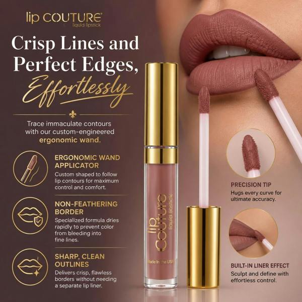 Aquarius LA Splash Lip Couture Cryptic Soft Matte Liquid Lipstick Long Lasting Waterproof