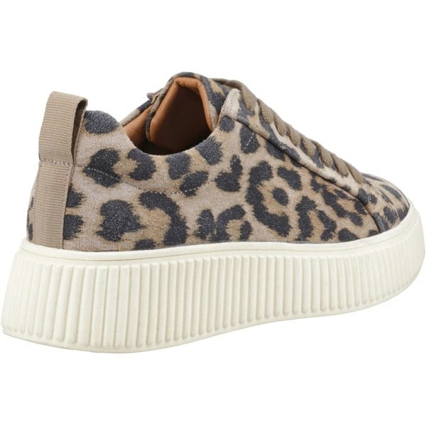 Hush Puppies Harlow Suede Suede Women's Leopard Trainers