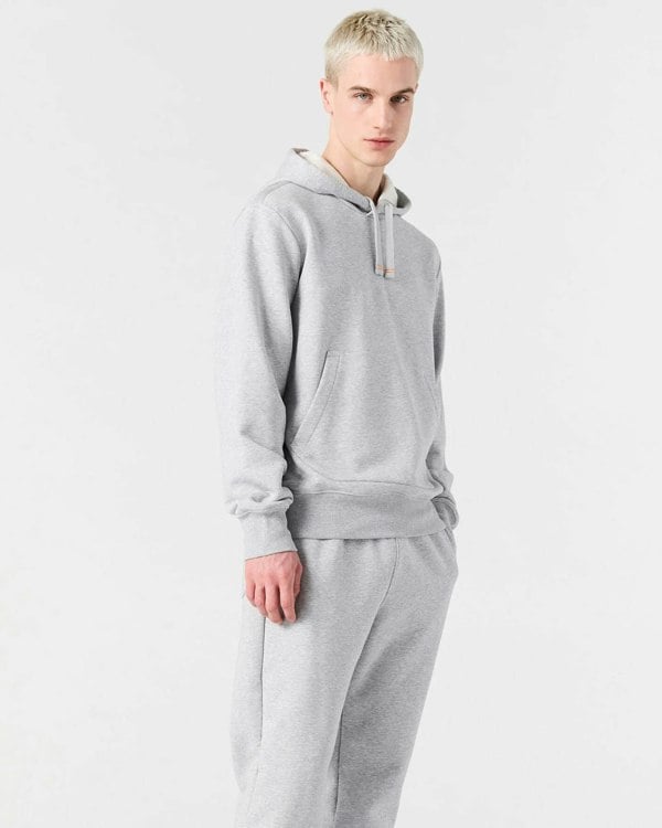 Parajumpers Everest Mens Hooded Sweatshirt - Ash Grey Melange 608