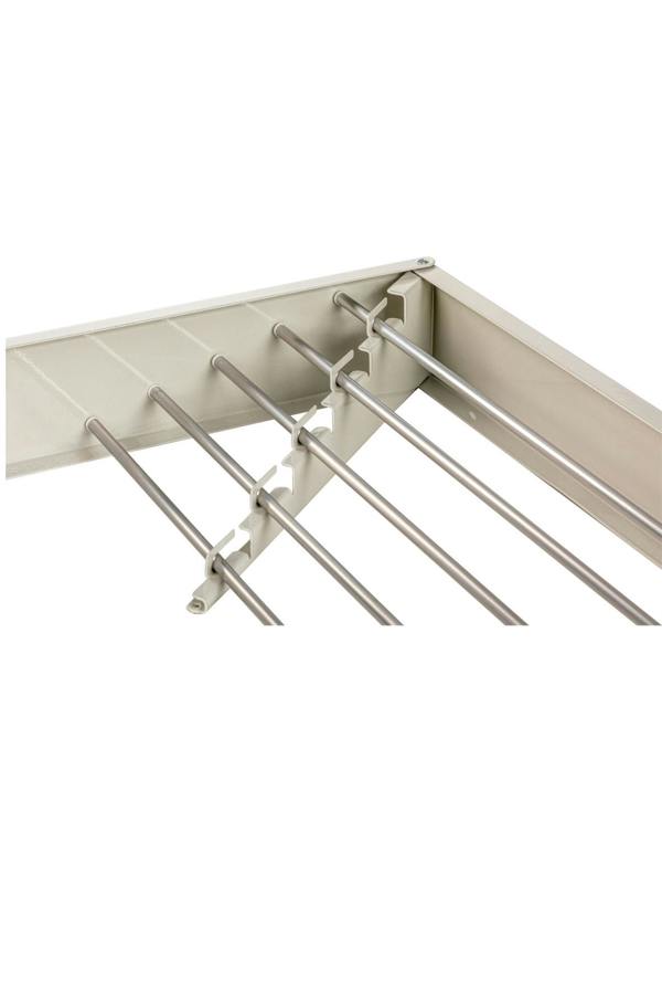 Groundlevel Wall Mounted Folding Laundry Clothes Drying Rack
