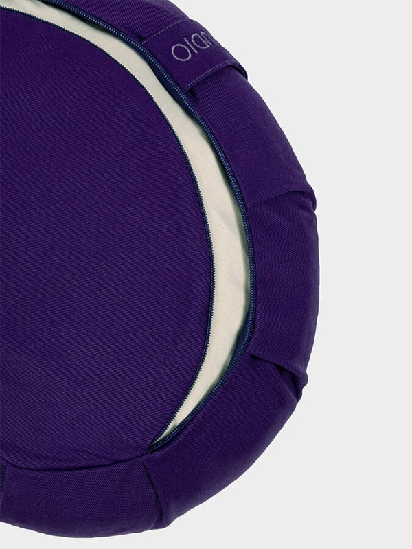 Yoga Studio European Organic Buckwheat Zafu Crescent Cushion