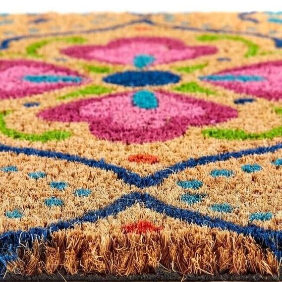 The Rugs Outdoor Bright Tile Coir Insert (23x53cm)