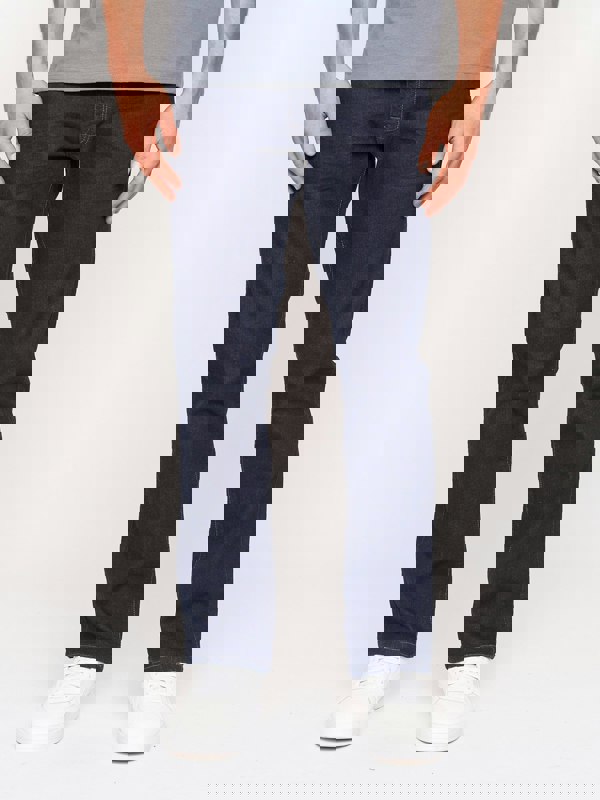 Crosshatch Cadman Straight Jeans Raw Wash