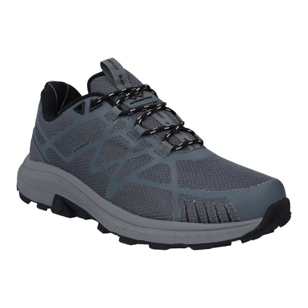 Hi-Tec Mauna Polyester Men's Grey/Black/Black Hiking Boots