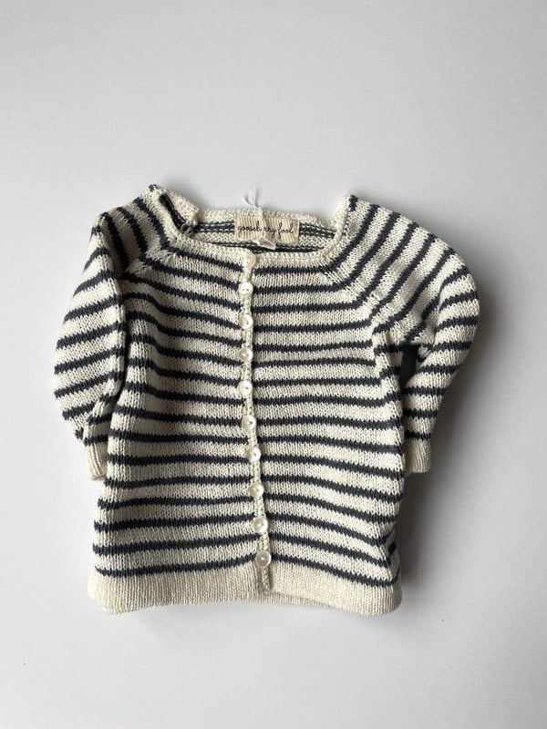 Gooseberry Fool Striped Cardigan