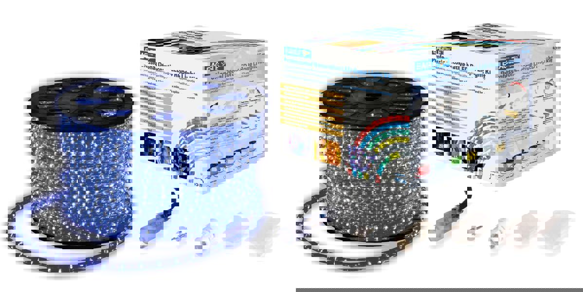 Eagle Blue 45M Static Led Rope Light