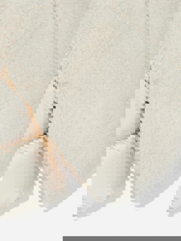 Moncler Enfant Baby Girls Down Teddy Fleece Natas Jacket in Beige