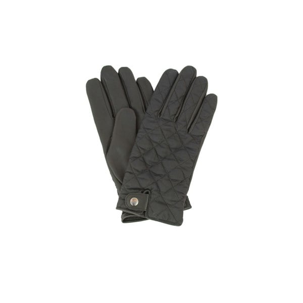 Eastern Counties Leather Mens Quilted Gloves - Black