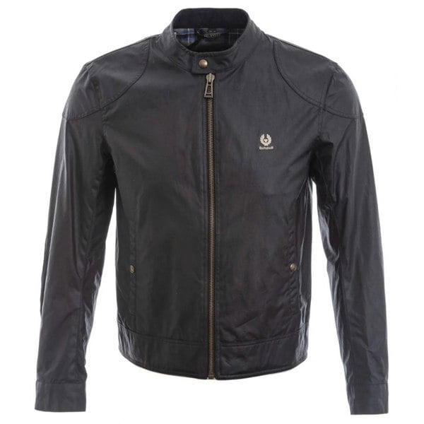 Belstaff Kelland Waxed Cotton Dark Navy Jacket XS