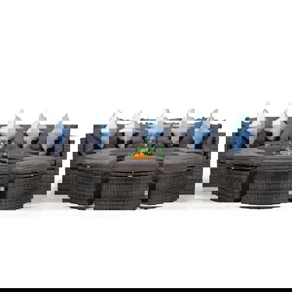 Giardino Monaco Luxury Large Rattan Garden Sofa Set