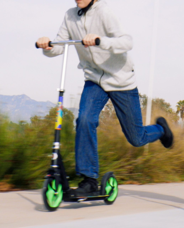 Razor A5 Lux Lighted - Green