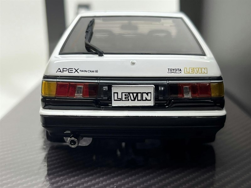 the back of a toy car