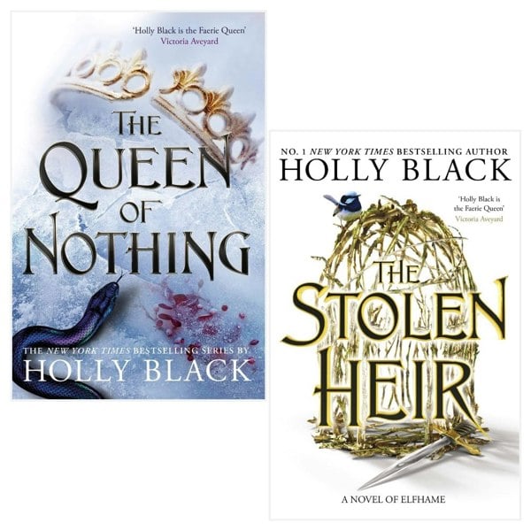 Holly Black 2 Book Set (The Stolen Heir, The Queen of Nothing)