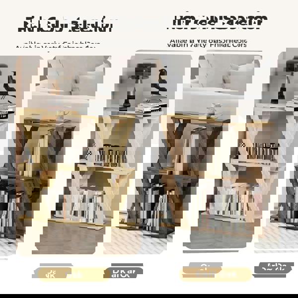 Levede Slim Side Table Modern Sofa End Bedside Table for Living Room Small Space