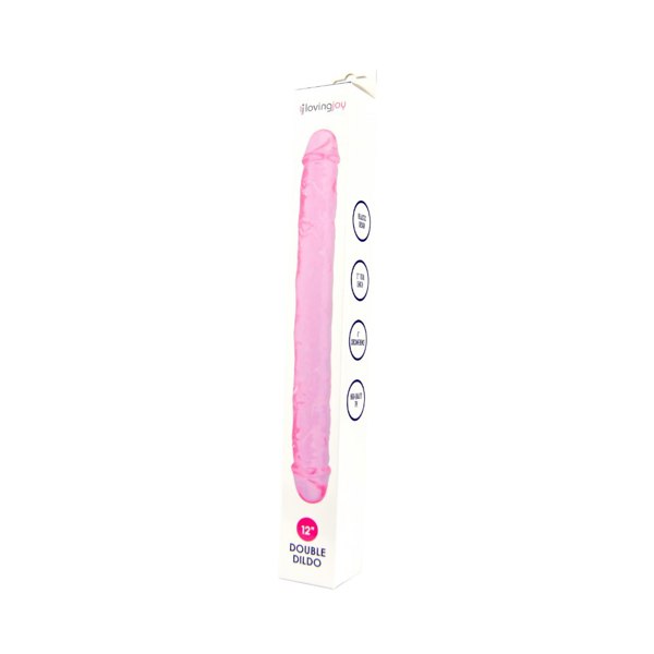 Loving Joy 12 Inch Double Dildo Pink