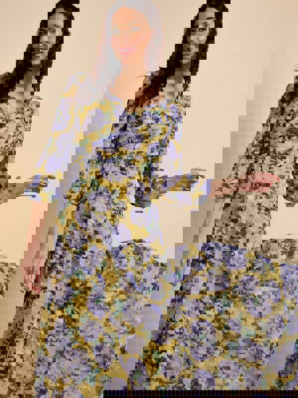 GWD Neave Floral Printed Maxi Dress