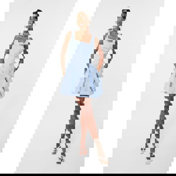 Pink Vanilla Bow Back Mini Dress