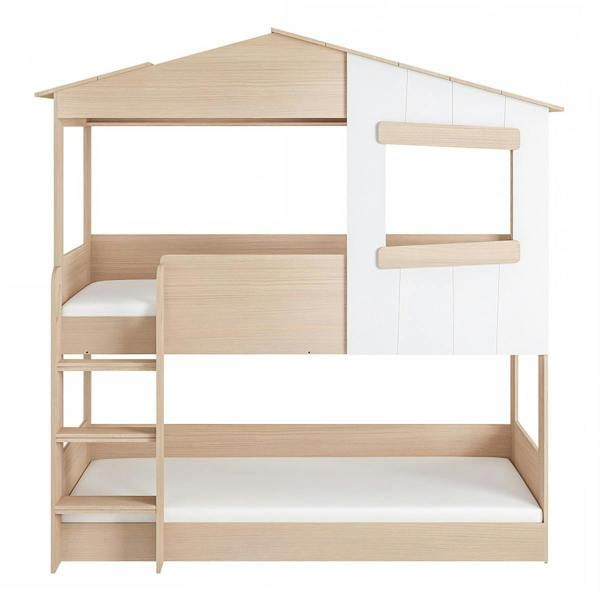 Flair Dreamland House Bunk Bed Oak
