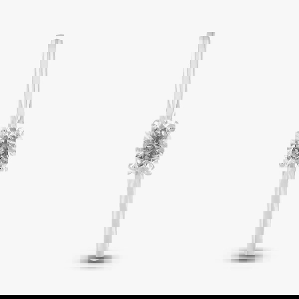 T. H. Baker 18ct White Gold 0.40ct Brilliant Cut Diamond Solitaire Ring 10-80-616/24-01-635 N