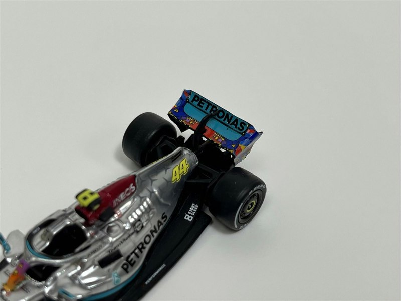 Tarmac Lewis Hamilton Mercedes AMG F1 W13 Miami GP 2022 1:64 Tarmac Works T64GF044LH2