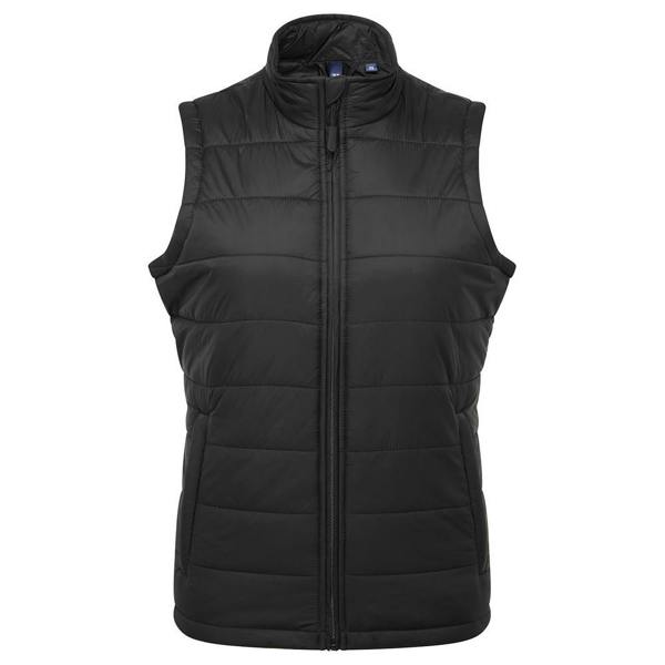 Premier Womens/Ladies Recyclight Gilet - Black - 